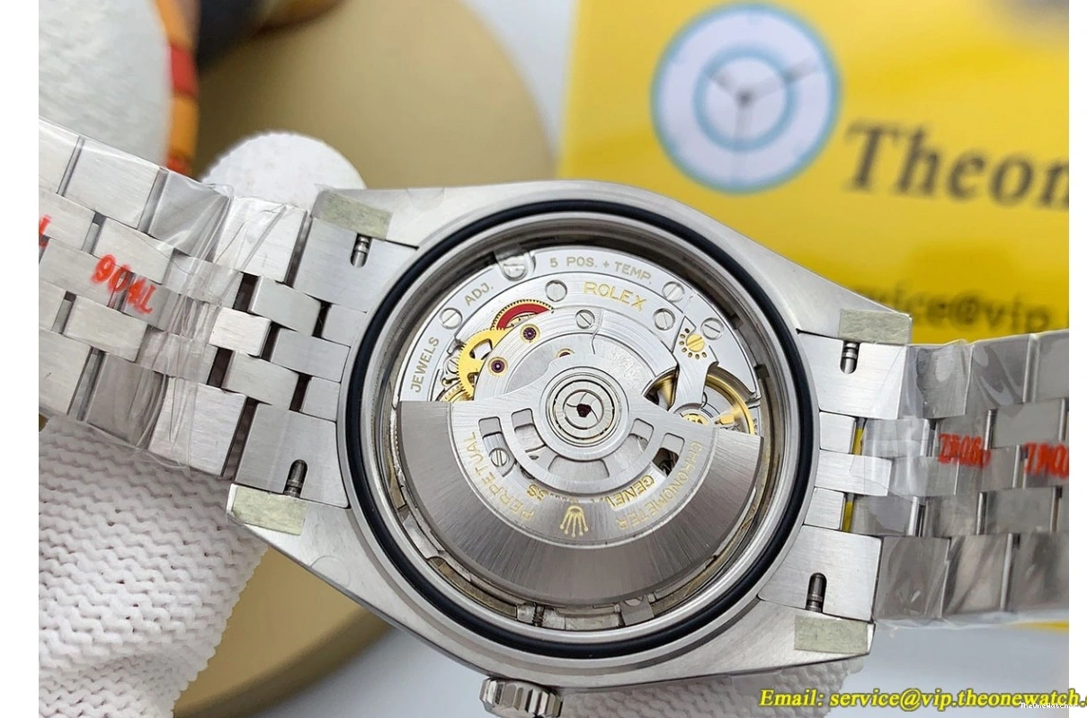 SS Black SH3235 Jub Clean Stk 126234 SS Datejust 36mm 0103